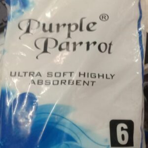 Purple Parrot Toilet Roll 6 Pcs