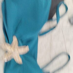 Teal Color WomenS Solid Crop Bralette Top For Women Size S