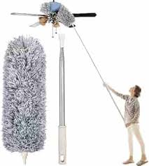 Long Handle Microfiber Feather Ceiling Duster For Dust Cleaning