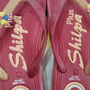 Slippers For Women Color Maroon Size 8