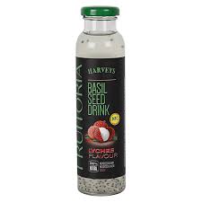 Fruitoria Basil Seed Drink Lychee 300 Ml
