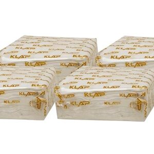 Klap 2 Ply Paper Napkin 50 Napkin Food Contact Safe Biodegradable Pack Of 4