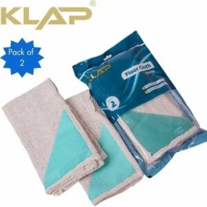 Klap Cotton Floor Cleaning Mop Cloth Pack Of 2