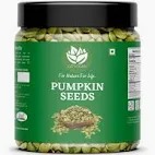 Go Vegan 100 Natural Premium Pumpkin Seeds Booster Protein Rich 1 Kg