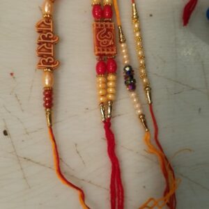 Multicolour Rakhi For Brother Pack Of 4