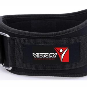 Victory 4 Inch Wide Weightlifting Gym Belt Back