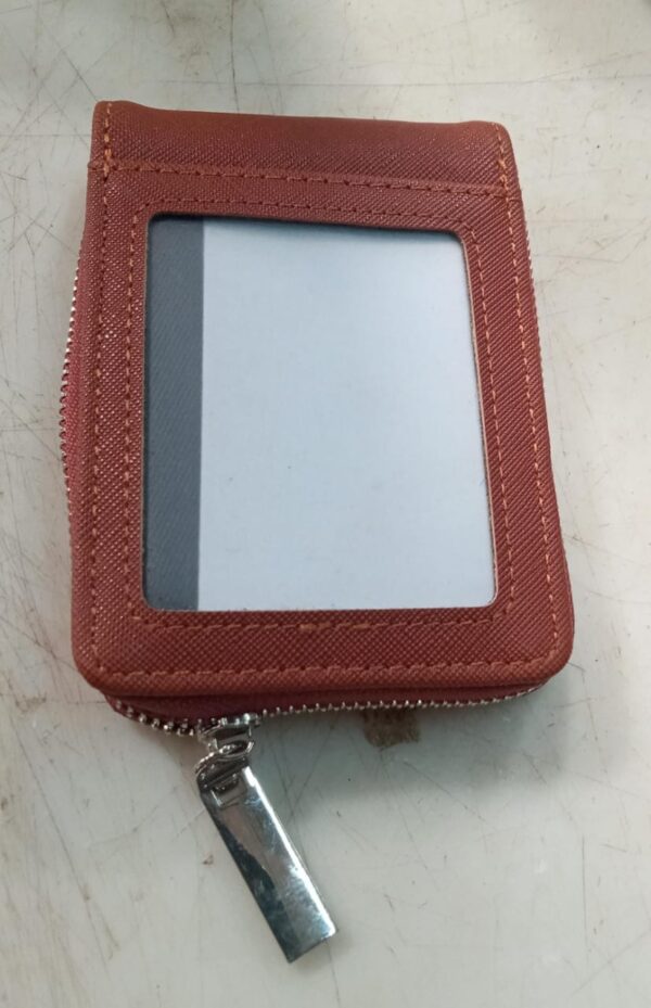 Unisex Card Holder Wallet Brown