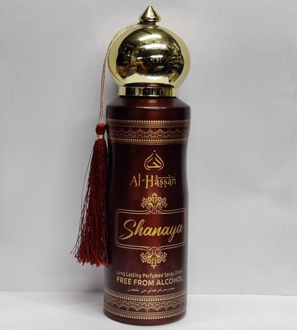 Shanaya Long Lasting Perfume Spray Al Hassan 200 Ml