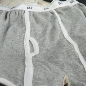 Grey And White Color Mens Underwear Size M