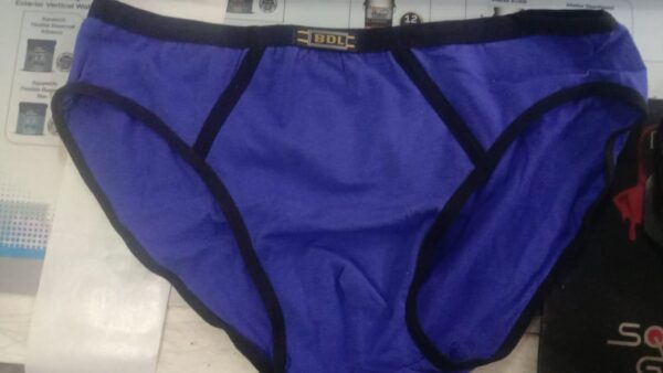 Violet Color Cotton Briefs For Men Size M
