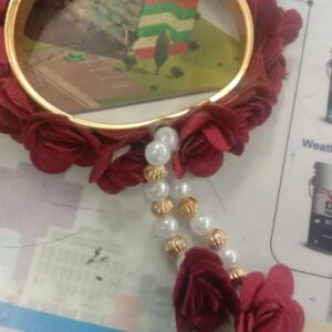 Rose Worked Bracelet For Women