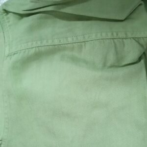 Men Shirt Color Green Size M