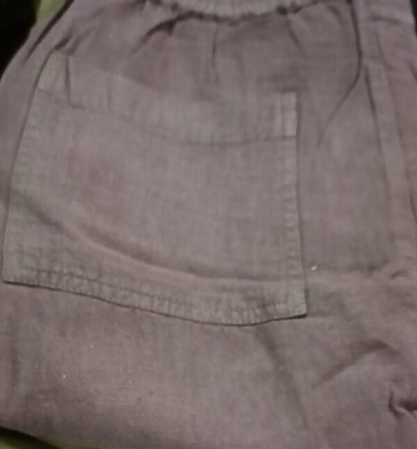 Men Track Pant Color Brown Size M