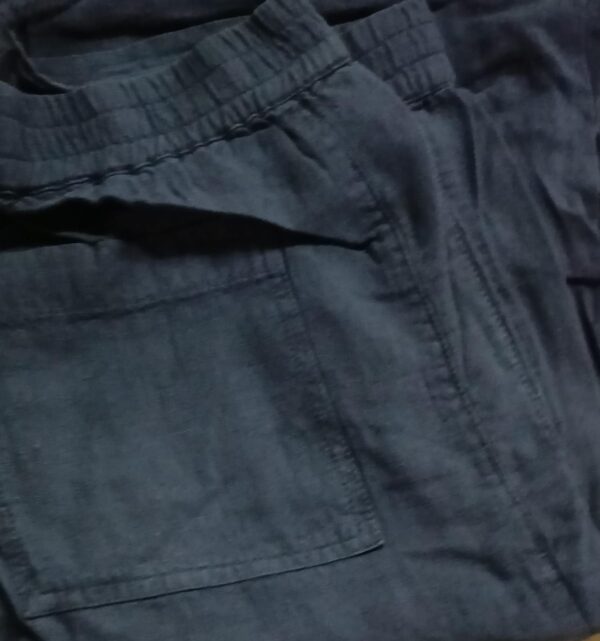Men Track Pant Color Blue Size M