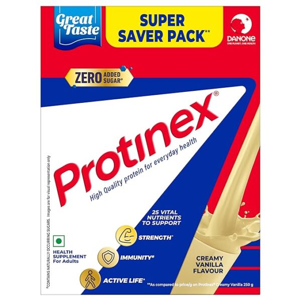 Protinex Health Supplement And Nutritional Protein Mix For Adults 750 G Creamy Vanilla F
