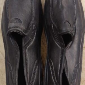 Rubber Formal Shoe For Men Color Black Size 8