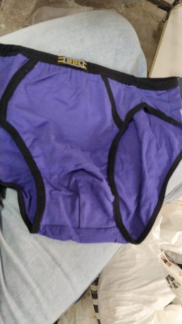 Purple Color Underwear For Men Size Xxl