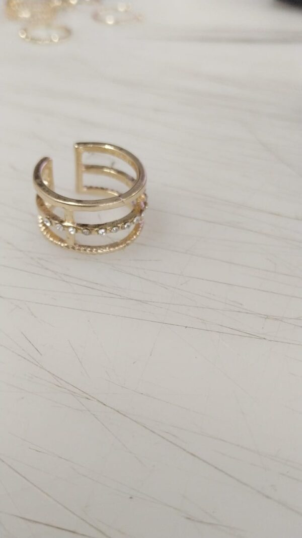 Golden Color Ring For Women