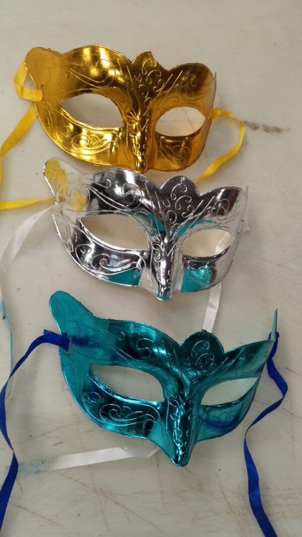 Masks For Bachelor Party Colourful Super Saver Eye Mask For Halloween 3Pc