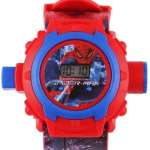 Spider Man Digital Watch For Boys Girls Red