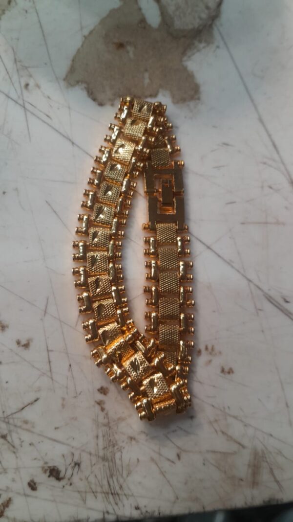 Gold Plated Mens Bracelet Gdenen