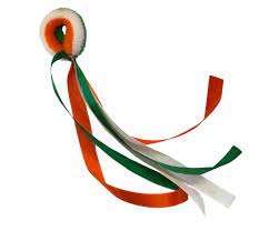 Tricolor Hair Hand Band For Independence Pack Of 3