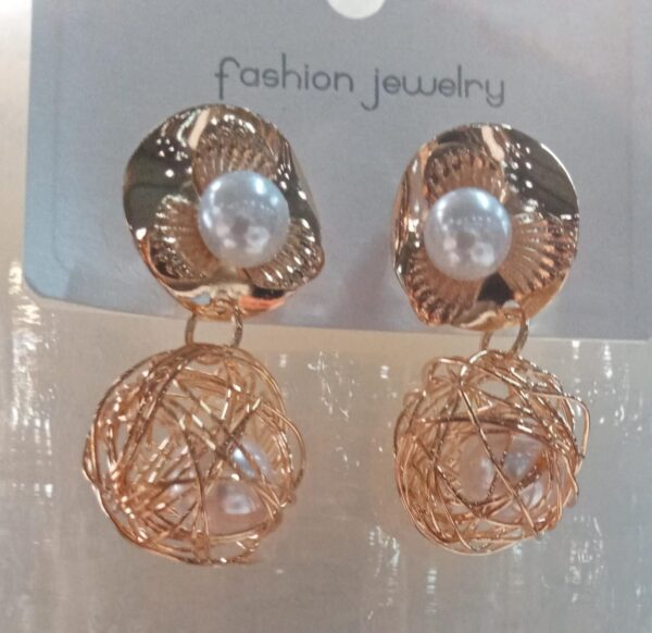 Artificial Earrings For Women Gold