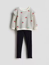 H And M 2 Piece Sweatshirt Leggings Set Size Xl