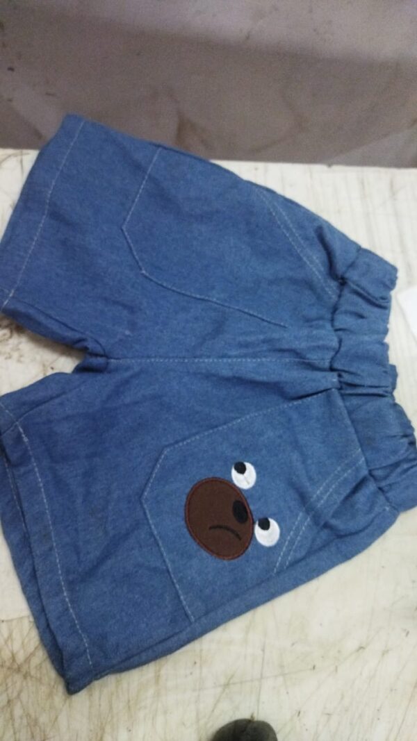 Blue Color Kids Boys Jean Shorts Size 2Y