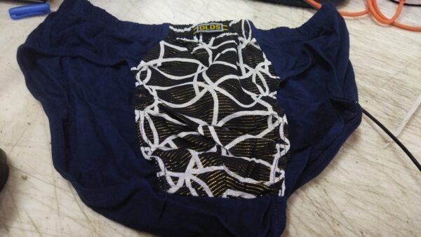 Navy Blue Color Mens Underwear Size 2Xl