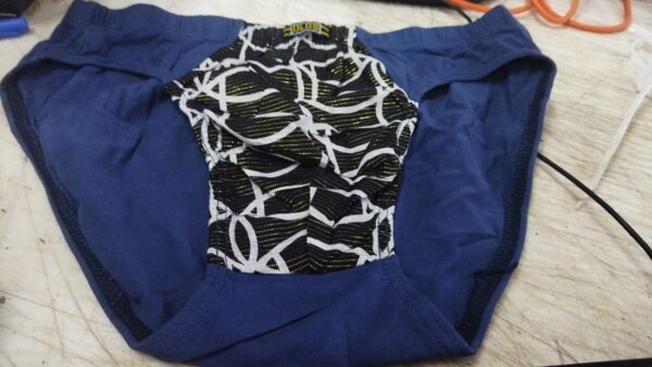 Blue Color Mens Underwear Size 2Xl