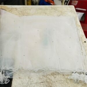 Women White Colour Fancy Dupatta