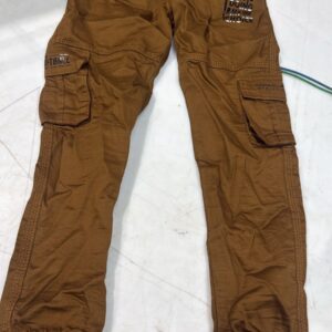 Kids Boys Rib Pant Jogger Brown Color Size 28