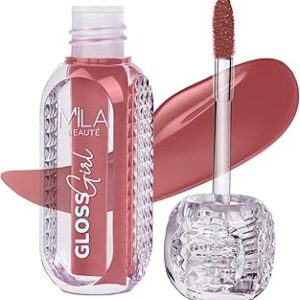 Mila Beaute Gloss Girl Lip Gloss|Enriched With Mango Seed Butter Hyaluronic Acid |Light Weight My Choice 2Point8 Ml