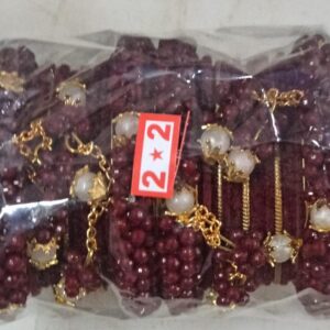 Reddix Plastic Latkan Bangles Stylish Bangles For WomenMaroon 2Point2