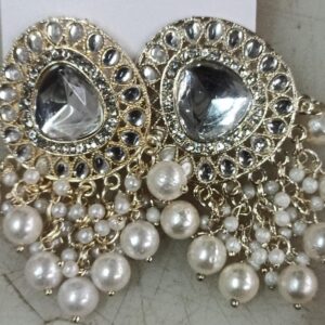 Silver Colour Earrings For Women