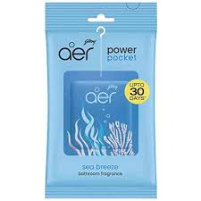 Godrej Aer Power Pocket Sea Breeze Bathroom Fragrance 10Gm