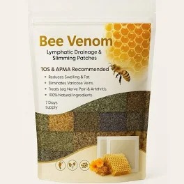Pure Bee Wellness Bee Venom Lymphatic Drainage 10 Pcs