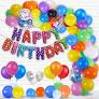 Happy Birthday Decoration Kit Multicolor