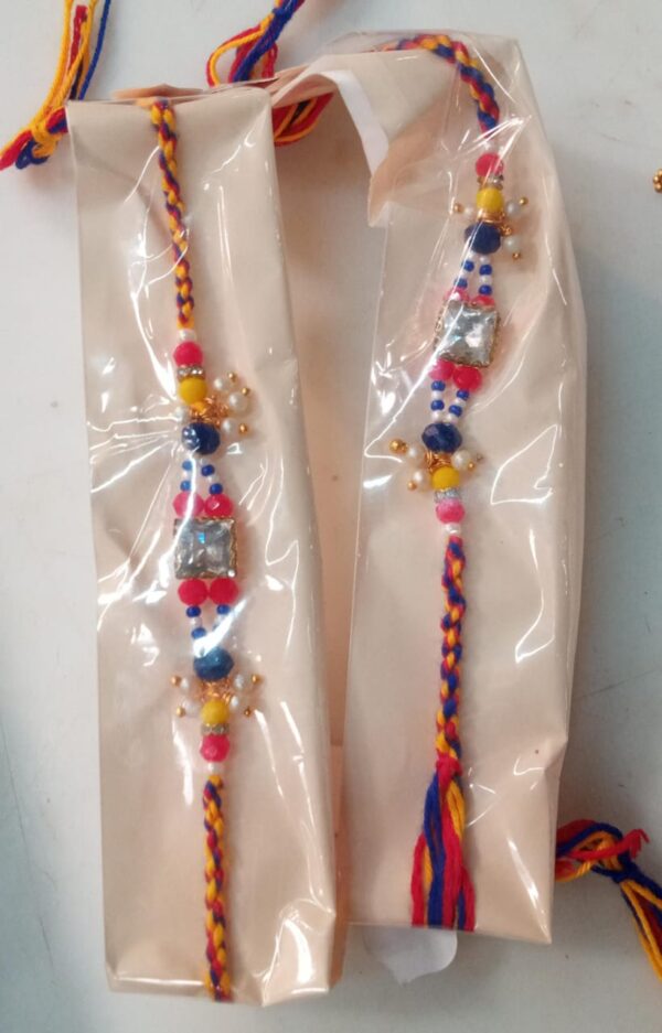 Rakhi For Brothers Multicolour Pack Of 2