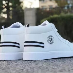 Trending High Ankle Height White Shoes For Men Size 9