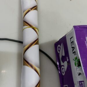 White Printed Wallpaper 40X400 Cm