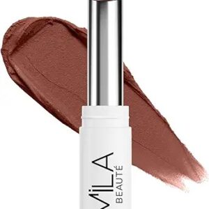 Mila Beaute 24 Hrs Locked In Lips Transfer Proof Lipstick Nude Brown 3Point2G