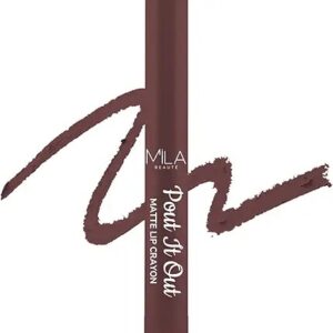 Mila Beaute Pout It Out Matte Lip Crayon Lady Marian 114 1Point25G