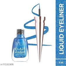 Mila Beaute Glaze Artist Liquid Eyeliner Magical Blue 004 6Ml