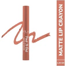 Mila Beaute Pout It Out Matte Lip Crayon Jasmine 102 1Point25G