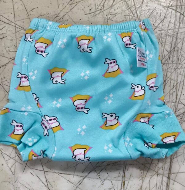 Superbottoms Padded Underwear Sky Blue Printed Size 1