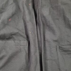 Mens Long Black Coat Size 5Xl