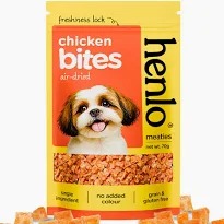 Henlo Chicken Bites Air Dried 70G