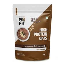 Muscleblaze Fit High Protein Oats Dark Chocolate 1Kg